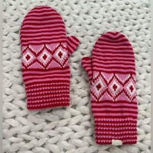 Hollister Striped Women’s Mittens